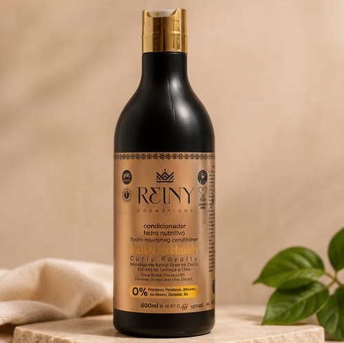 Condicionador hidro nutritivo REINY Curly Royalty, 500ml