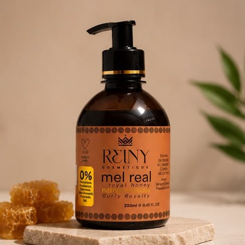 Mel Real REINY, frasco com válvula pump de 250ml